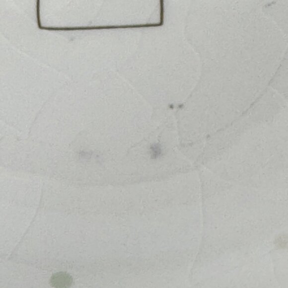 3 Tag Easter Ceramic Plates With Bunny Design & Polka Dot Accents 6.5" - Picture 7 of 9